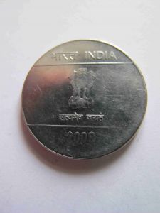 Индия 1 рупия 2009 C