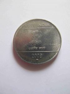 Индия 1 рупия 2009 Hy
