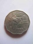 Монета Индия 2 рупии 1999 (N)