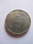 Монета Индия 2 рупии 2001 (B)