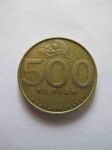 Монета Индонезия 500 рупий 2003 цветы
