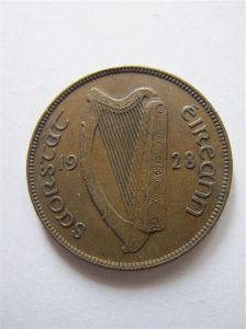 Ирландия 1 пенни 1928
