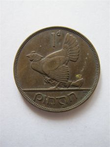 Ирландия 1 пенни 1933