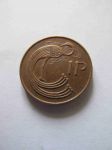 Монета Ирландия 1 пенни 1990