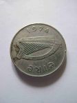 Монета Ирландия 10 пенсов 1974