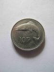 Монета Ирландия 10 пенсов 1993