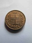 Монета Исландия 1 эйрир 1946