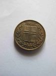 Монета Исландия 1 эйрир 1958