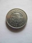 Монета Исландия 1 крона 1984