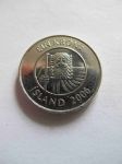 Монета Исландия 1 крона 2006
