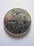 Монета Исландия 10 крон 2005