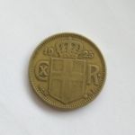 Монета Исландия 2 кроны 1925