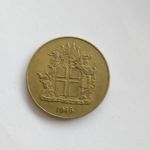 Монета Исландия 2 кроны 1946