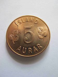 Исландия 5 эйре 1966