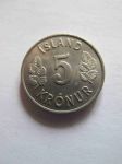 Монета Исландия 5 крон 1969