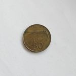 Монета Исландия 50 эйре 1981