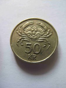 Исландия 50 крон 1987