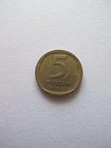 Монета Израиль 5 агорот 1960-1975