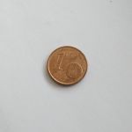 Монета Италия 1 евроцент 2002