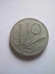 Монета Италия 10 лир 1953