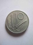 Монета Италия 10 лир 1954