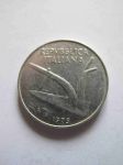 Монета Италия 10 лир 1975