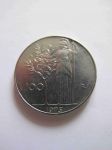 Монета Италия 100 лир 1975