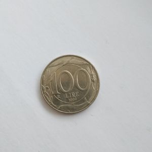 Италия 100 лир 1999
