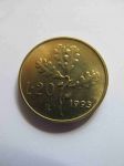 Монета Италия 20 лир 1995