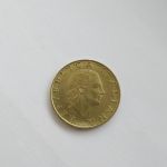 Монета Италия 200 лир 1993 военная авиация
