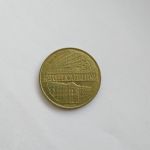 Монета Италия 200 лир 1996 финансовая академия