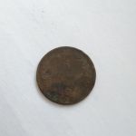 Монета Италия 5 чентезимо 1861