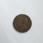 Монета Италия 5 чентезимо 1861
