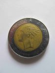 Монета Италия 500 лир 1986