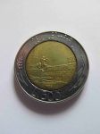 Монета Италия 500 лир 1989