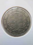 Монета Ямайка 1/2 пенни 1869