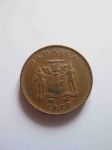 Монета Ямайка 1 цент 1970