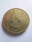 Монета Ямайка 1 пенни 1960