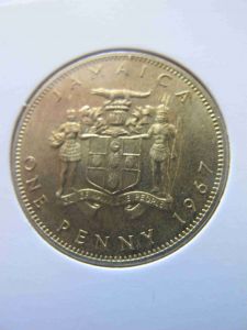 Ямайка 1 пенни 1967