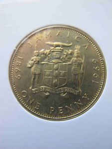Ямайка 1 пенни 1969