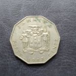Монета Ямайка 50 центов 1987