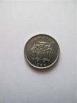 Монета Ямайка 5 центов 1988