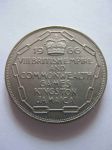 Монета Ямайка 5 шиллингов 1966