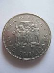 Монета Ямайка 5 шиллингов 1966