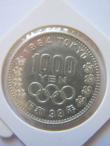 Япония 1000 иен 1964