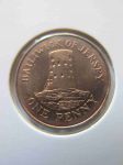 Монета Джерси 1 пенни 2005