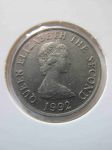 Монета Джерси 10 пенсов 1992