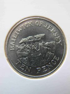 Джерси 10 пенсов 2002
