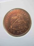 Монета Джерси 2 пенса 2003