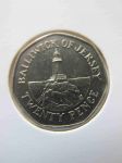 Монета Джерси 20 пенсов 2003